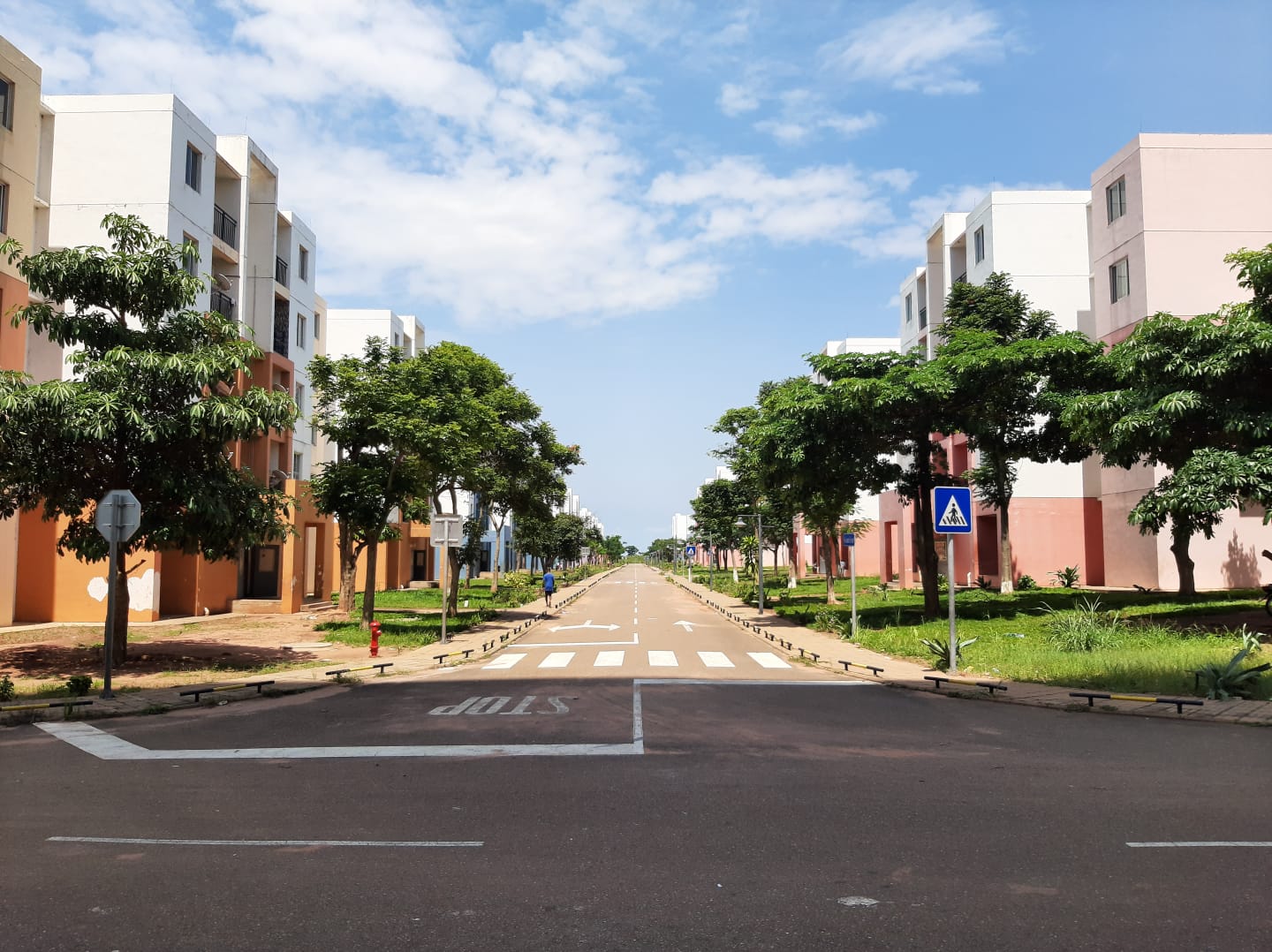 Centralidade housing in Dundo, Angola