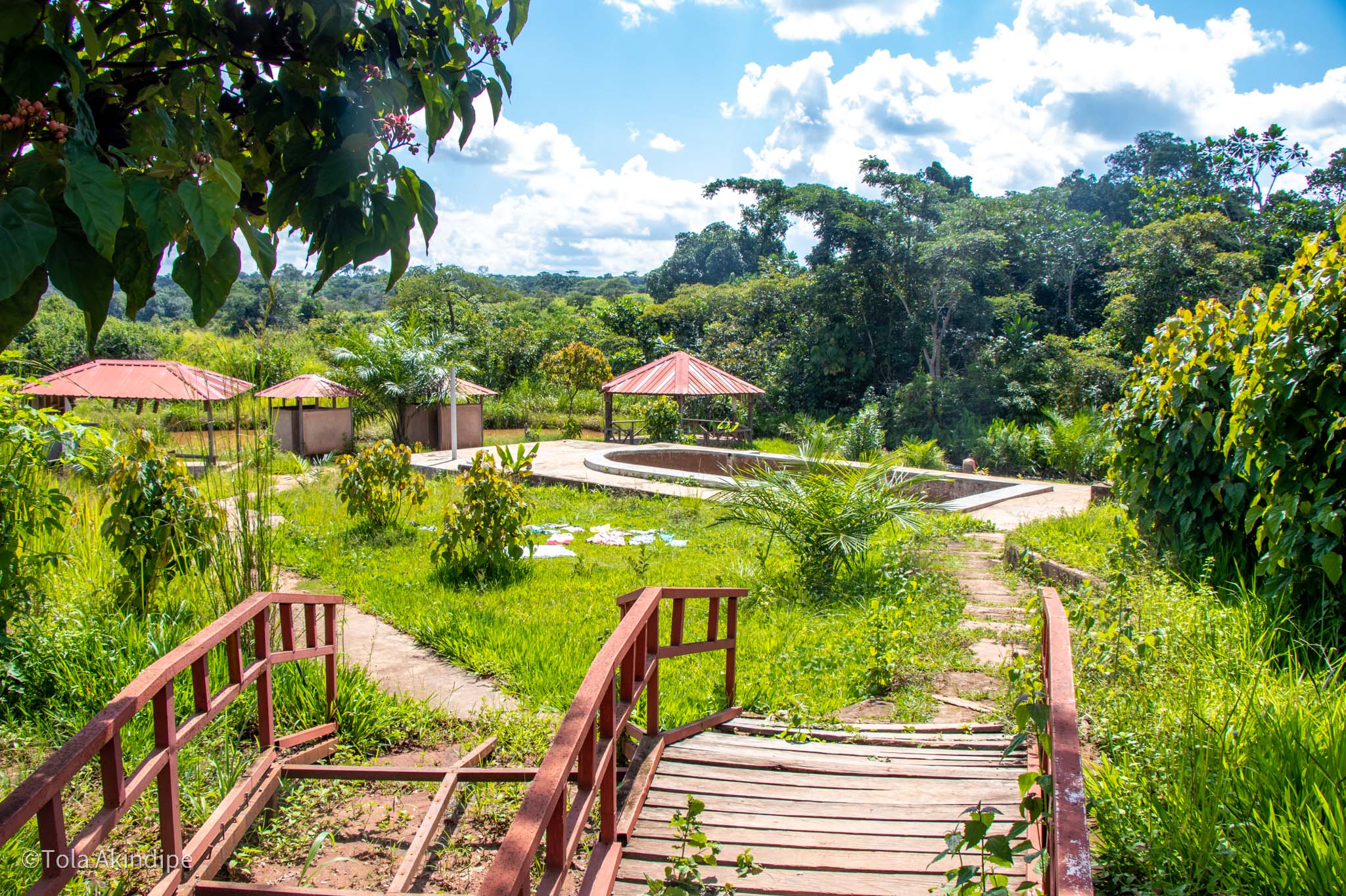 View of Martin’s Farm in Dundo, Angola