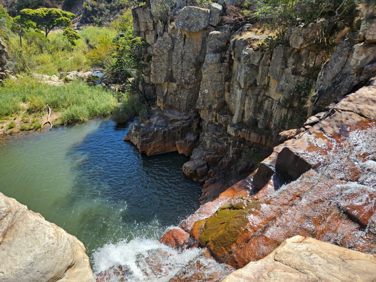 Quedas da Leba waterfall in Angola