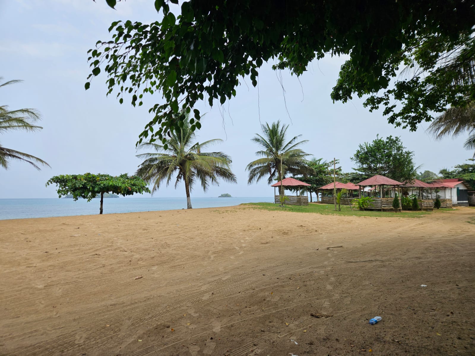 White Sand Beach Bioko Equatorial Guinea