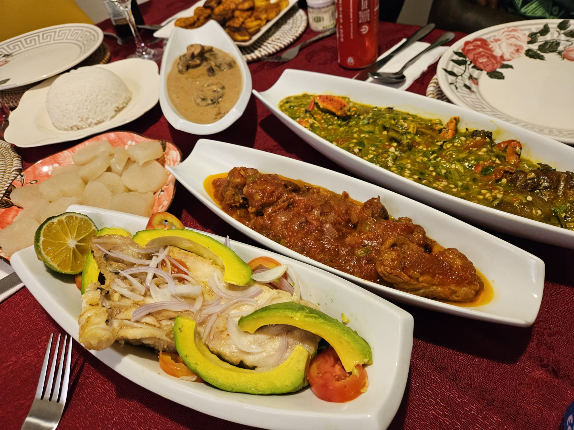 Traditional food in Equatorial Guinea