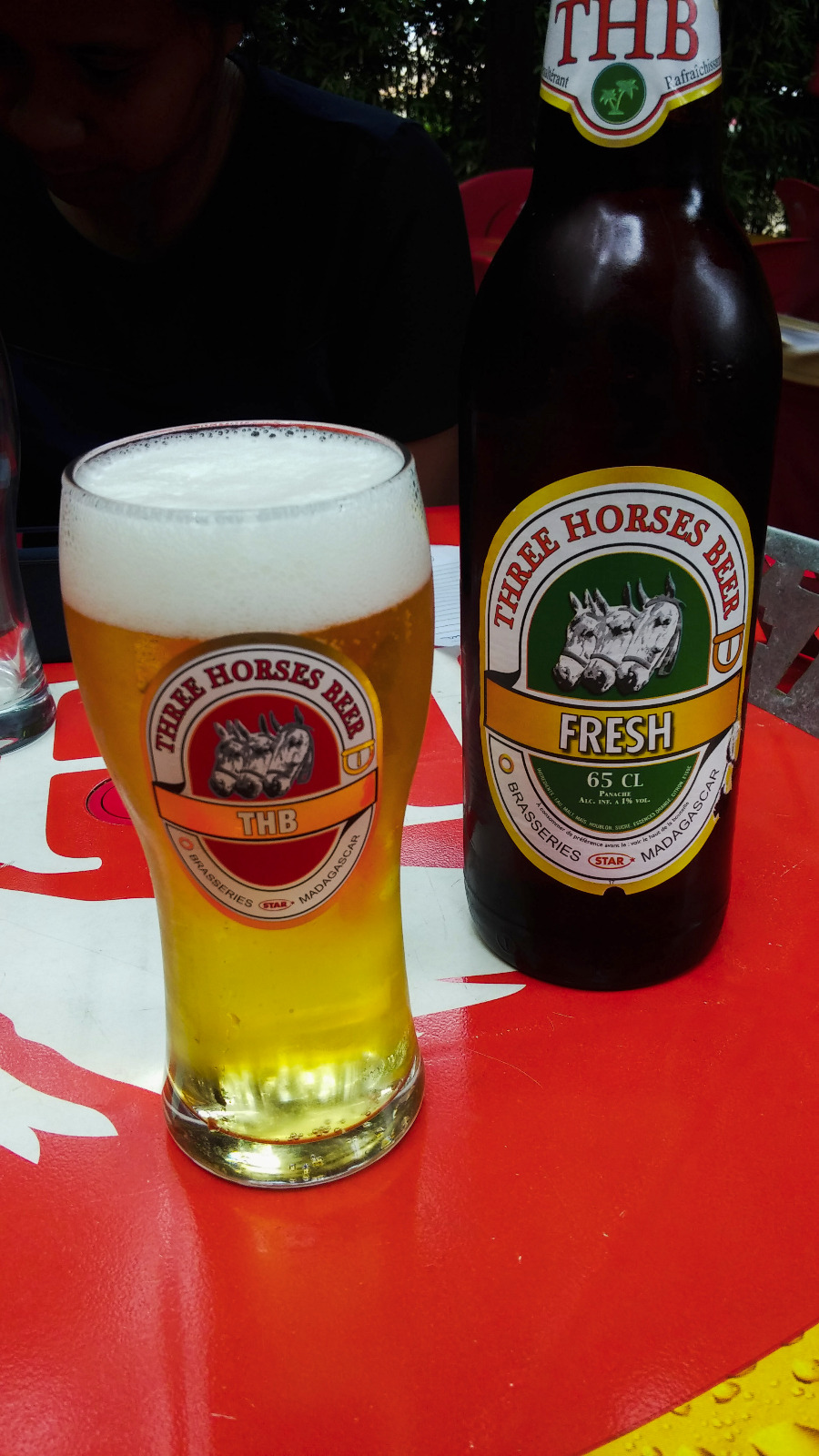 Three Horses Beer in Madagascar