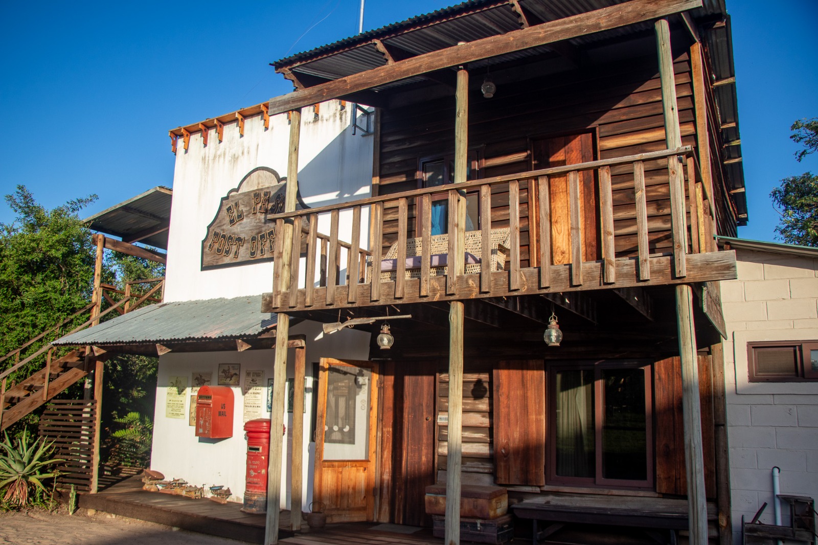 Wild West style bar in Macaneta