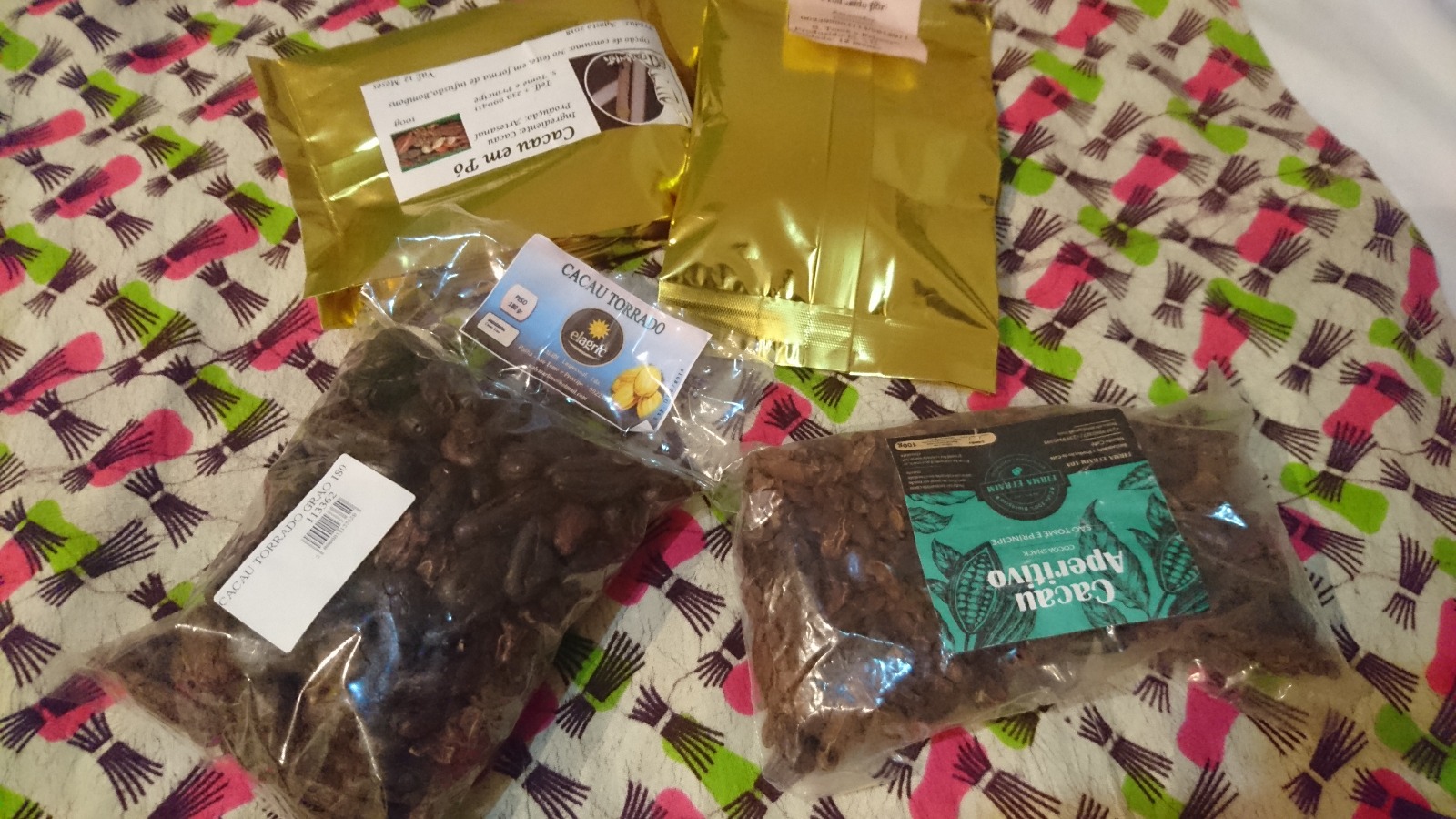 Cocoa products from São Tomé