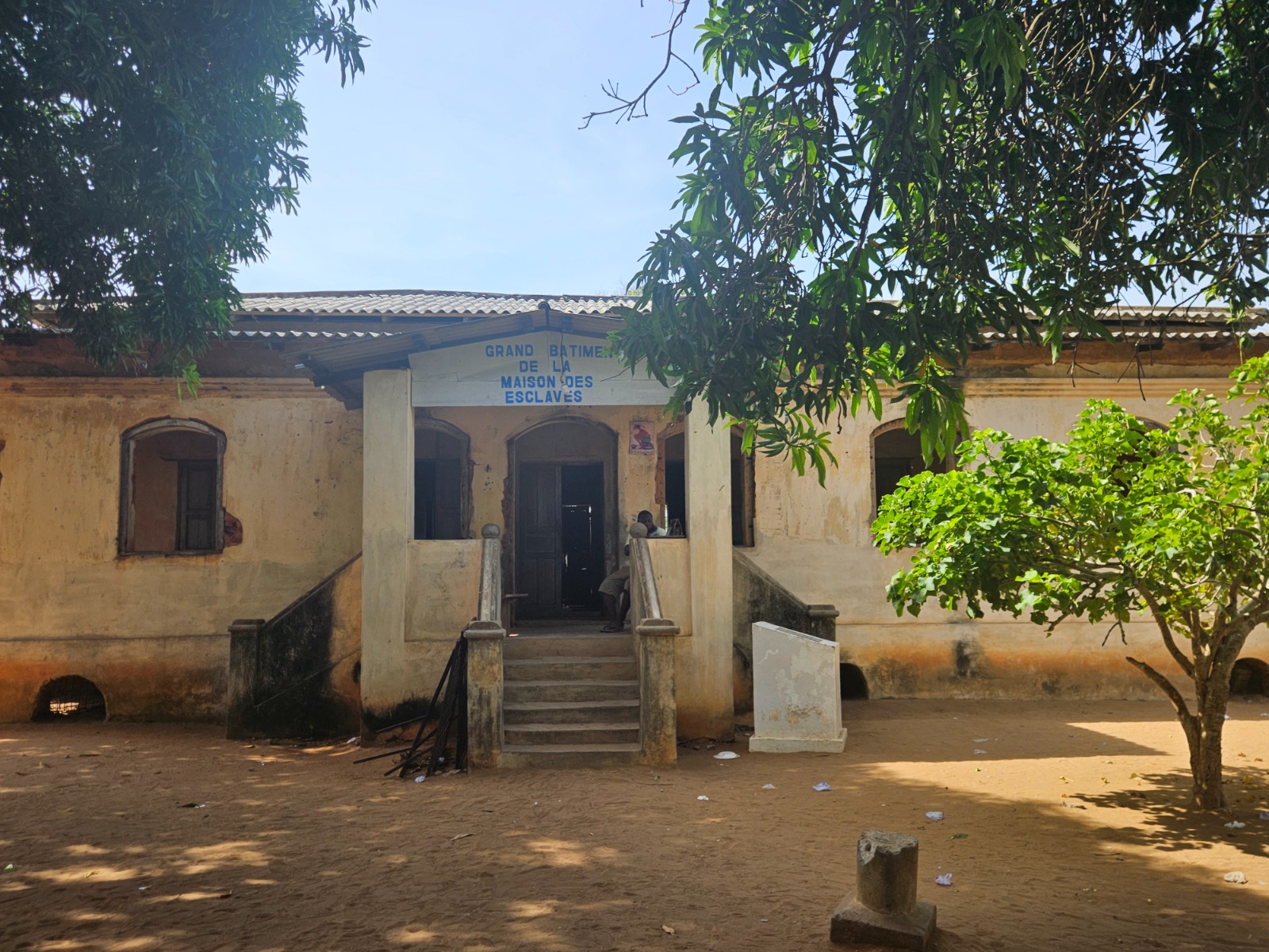 Exterior of Maison des Esclaves in Agbodrafo