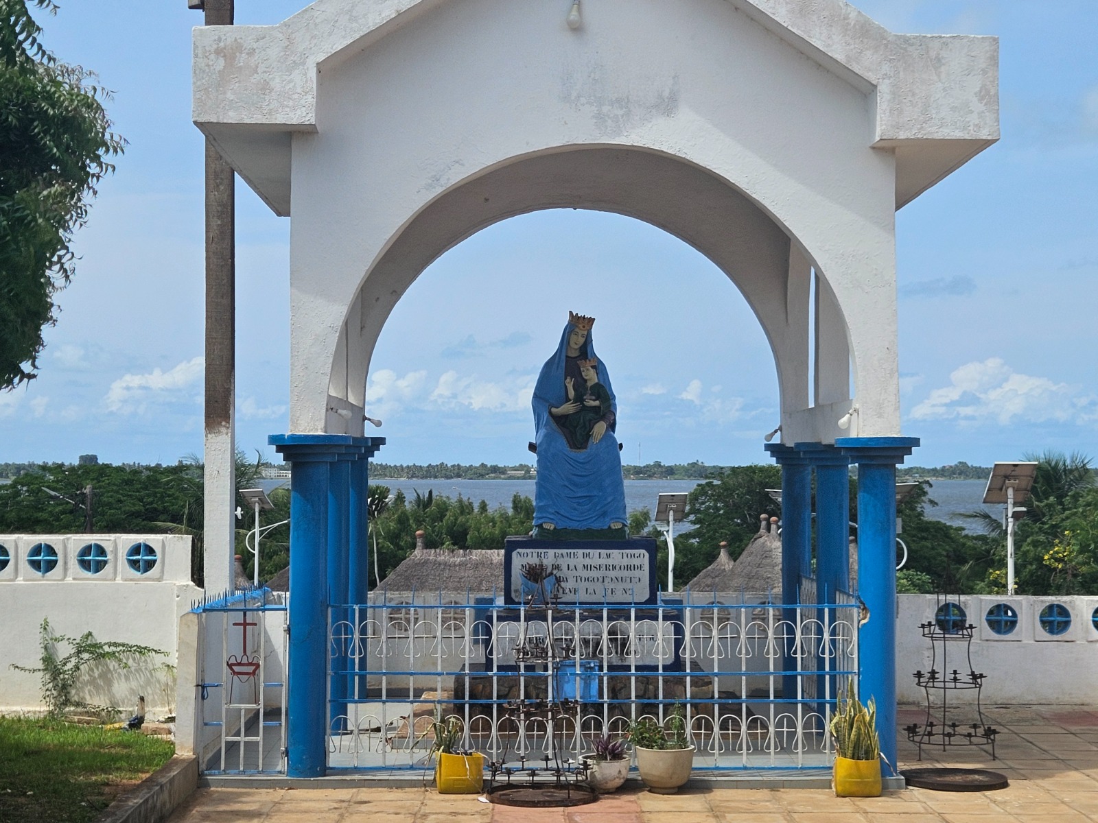 Statue of the Virgin Mary in Togoville