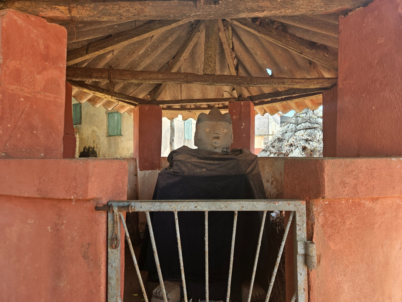 Voodoo statue for women in Togoville