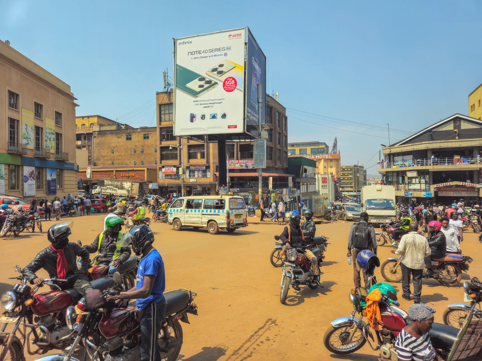 Boda bodas in Kampala, Uganda