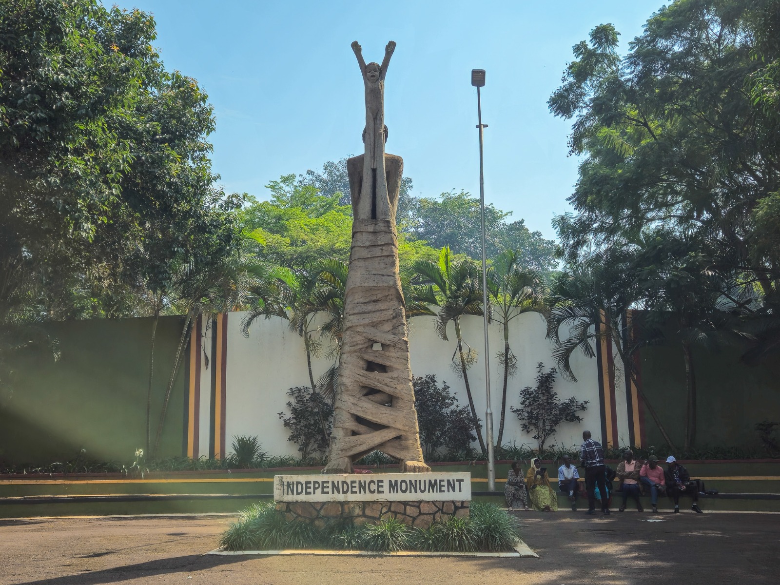 Independence Monument in Kampala, Uganda