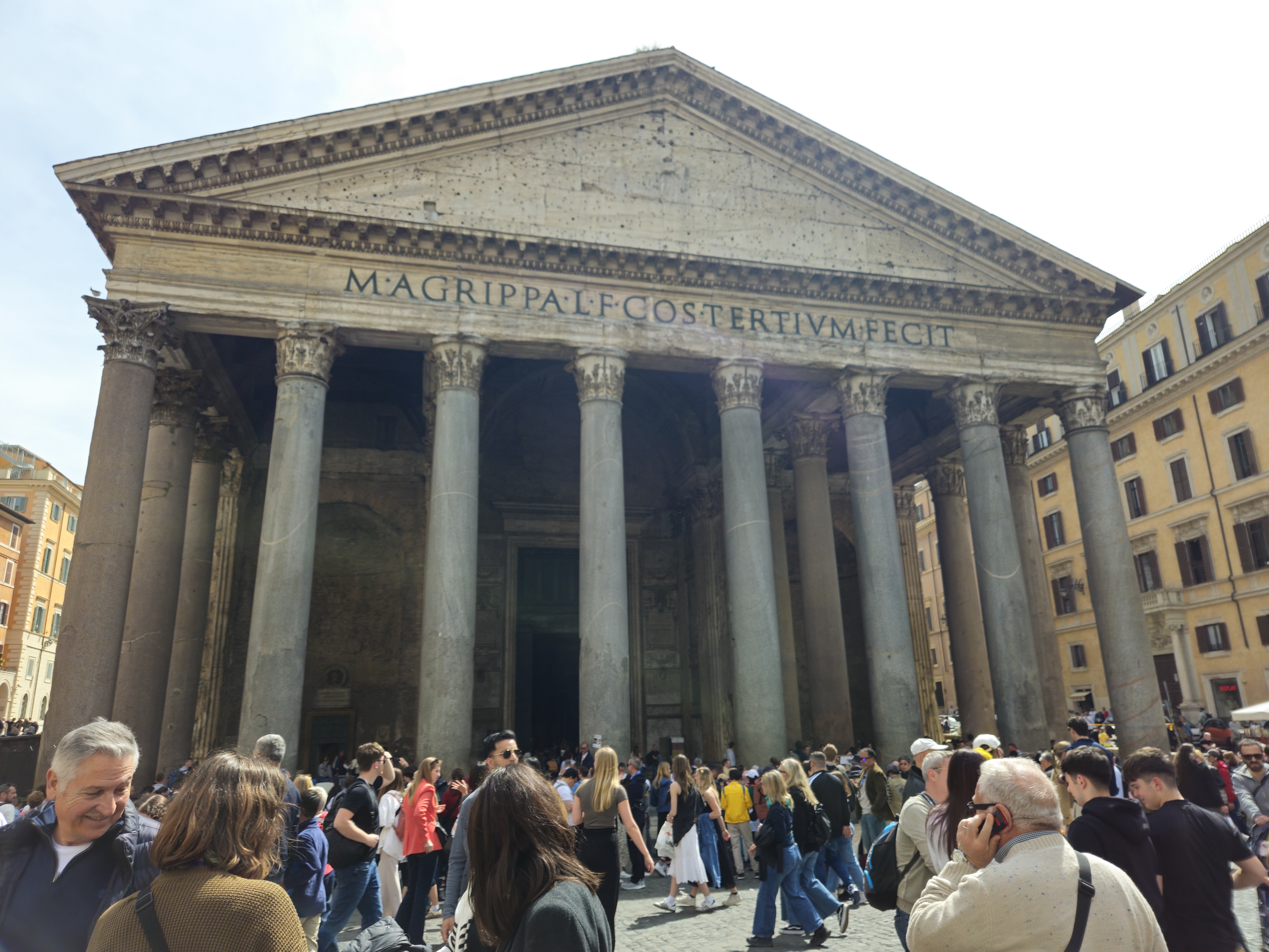 The Pantheon in Rome, Italy