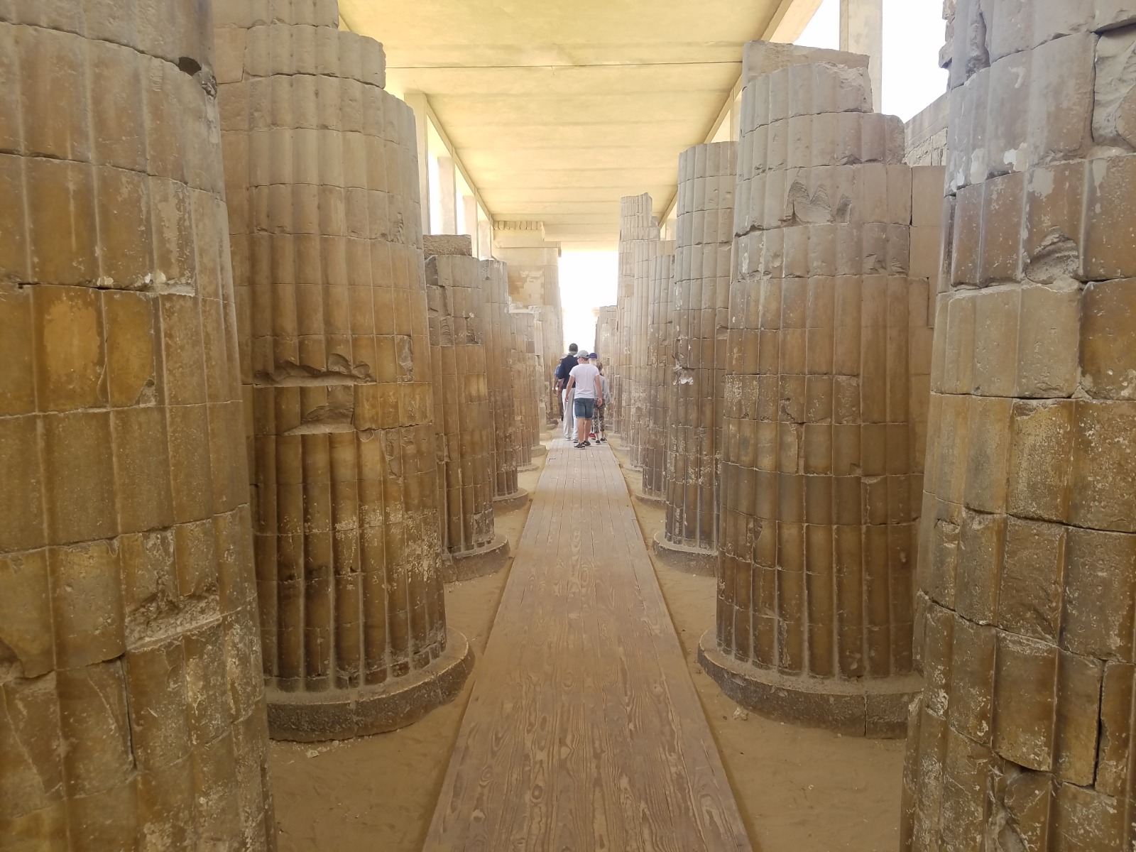 Pyramid of Djoser at Saqqara in Egypt