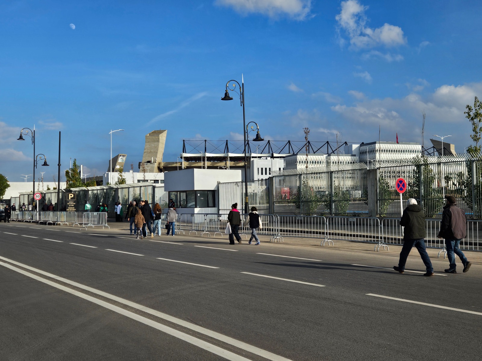 Exterior of Fes Stadium in Morocco