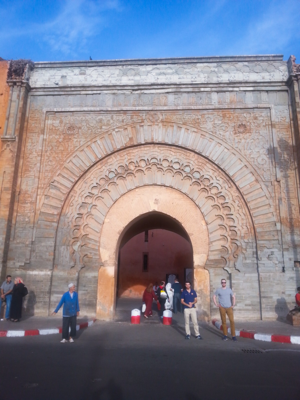 Bab Agnaou gate in Marrakesh, Morocco
