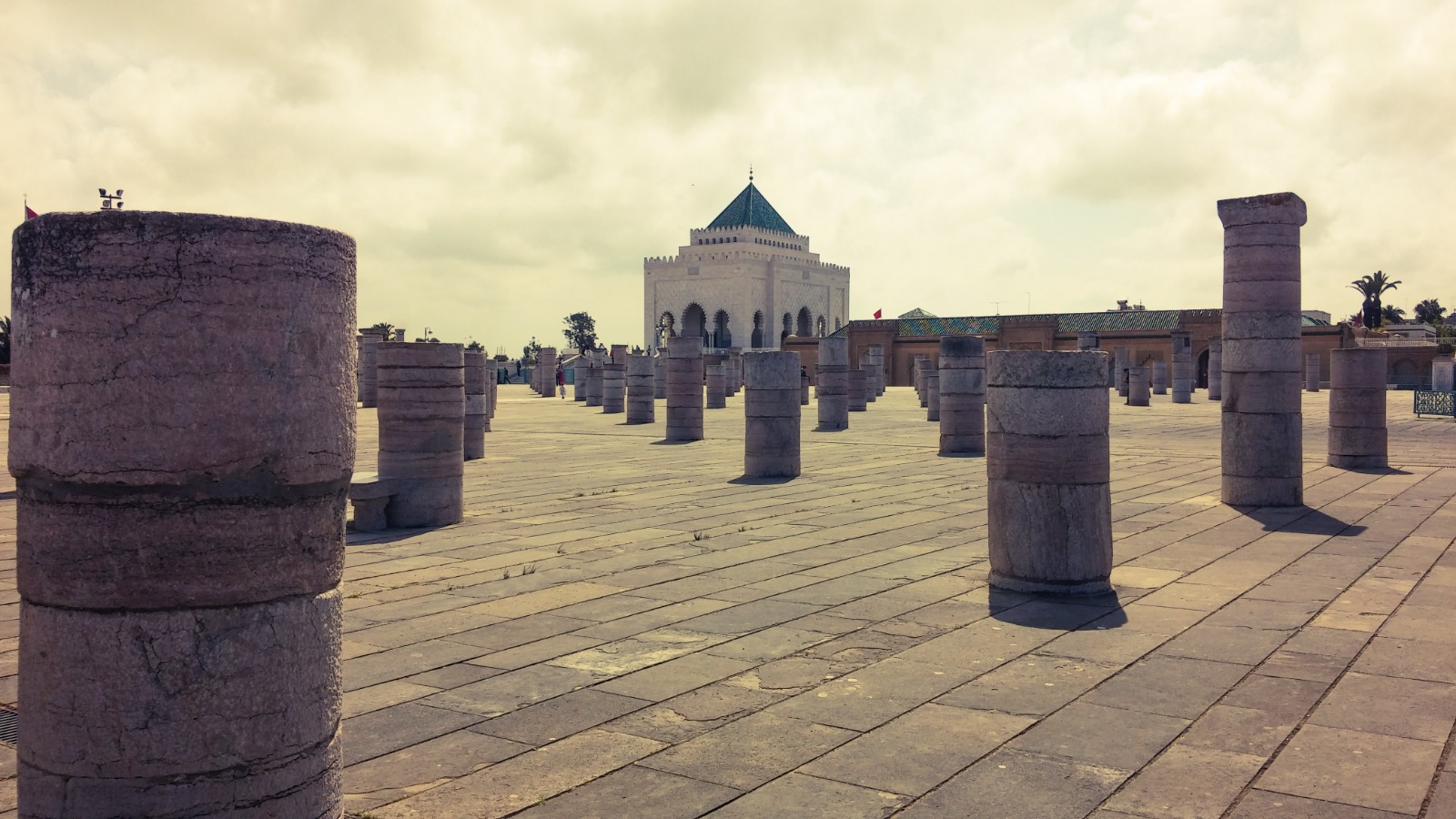 Mausoleum of Mohammed V in Rabat, Morocco