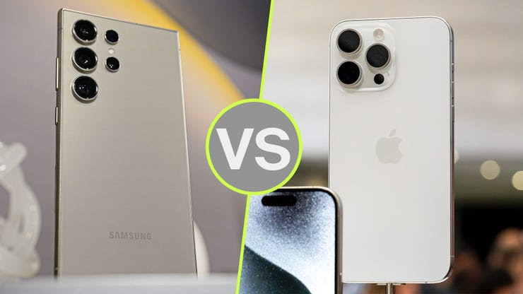 Samsung Galaxy S24 Ultra vs. iPhone 15 Pro Max