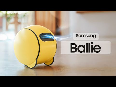 Samsung introduced artificial intelligence Power robot ballie